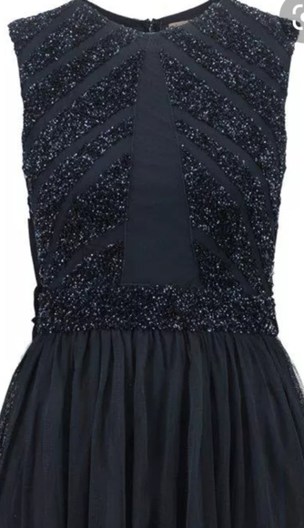 Lace and Beads Cocktail/Party Dress - Picture 2 of 13